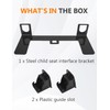 ADTOPI Child Seat Anchor ISOFIX Bracket Universal Car Child Seat