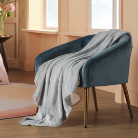 Bedsure Twin XL Fleece Blanket Dorm Bedding - Lightweight Soft Cozy Blankets for Bed, Sofa, Couch, Travel, Camping,Light Grey, 66"x90"