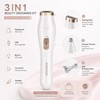 Waterproof Electric Hair Trimmer for Face & Body – USB