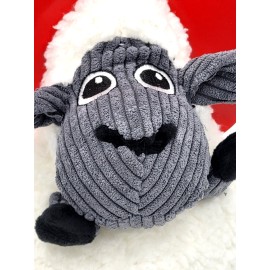 KONG Floofs Sherps Sheep MEDIUM Plush Crinkley Squeaky Plush Toss & Chew Dog Toy
