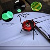 4 Pcs Portable Ashtray Set, Ash Trays Outdoors Washable Round