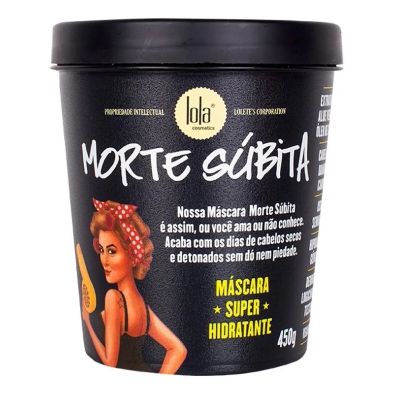Mascara Hidratacion Lola From Rio Morte Subita Coco 450g