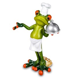 formano Funny Frogs Figurine Cook Poly 17 cm