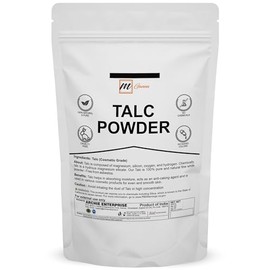 mGanna 100% Natural Talc Powder for Facial Make-up and Cosmetic formulations 0.5 LBS / 227 GMS