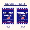 Trump Vance 2024 Garden Flag 12.5x18 Inch Vote Trump Vance