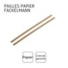 Fair Paper Drinking Straw 210 x 6 mm Brown