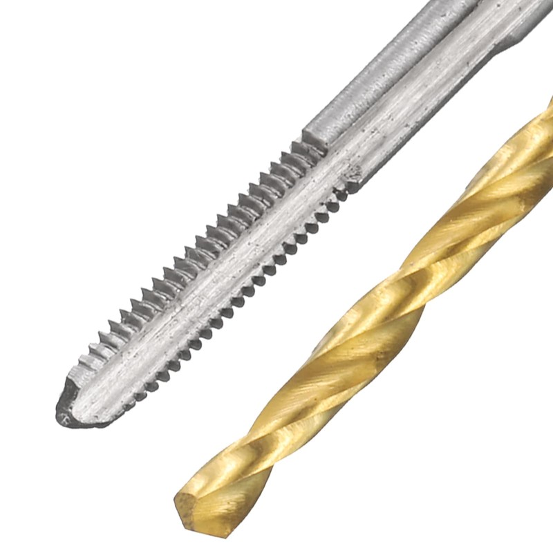sourcing map Tap and Drill Bit Set, 1pcs M2.5 x