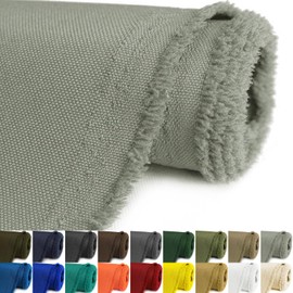 Konelia Konelia Waterproof Canvas Fabric by The Yard Outdoor Upholstery Fabric 600D Cordura Polyester Fabric Water Resistant Sewing Fabric for Chair Patio Cushion Purse Tote Bag Interior 1 Yard Silver Grey