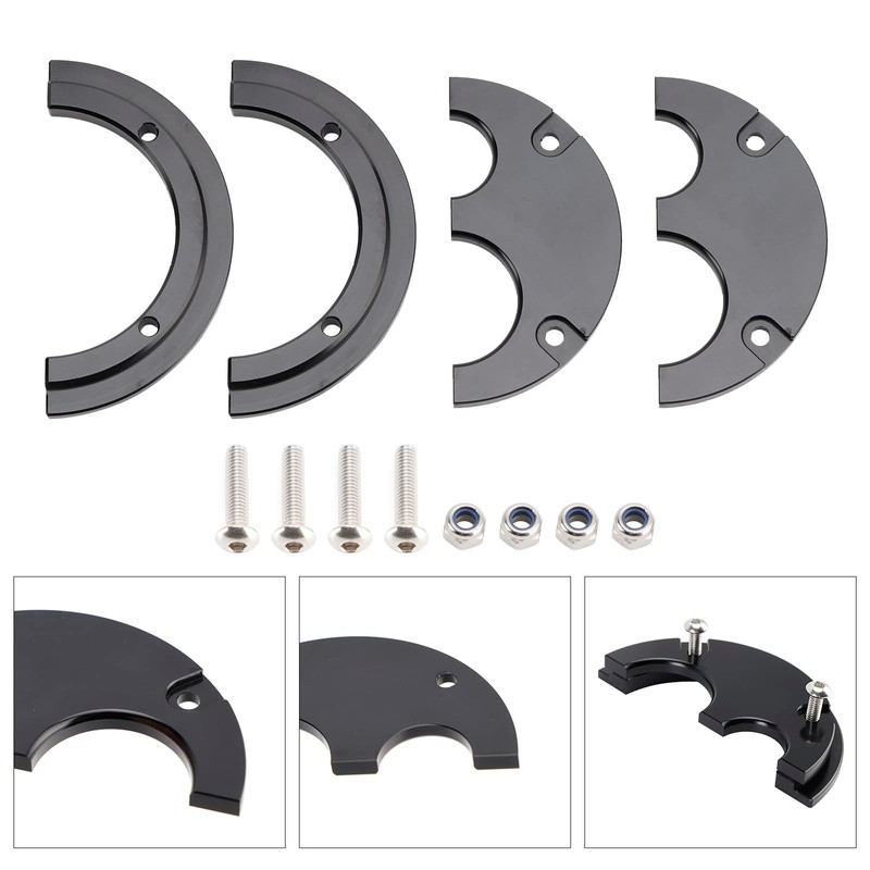 Topteng Firewall Pass Through Eliminates Firewall Grommet for Holley Terminator