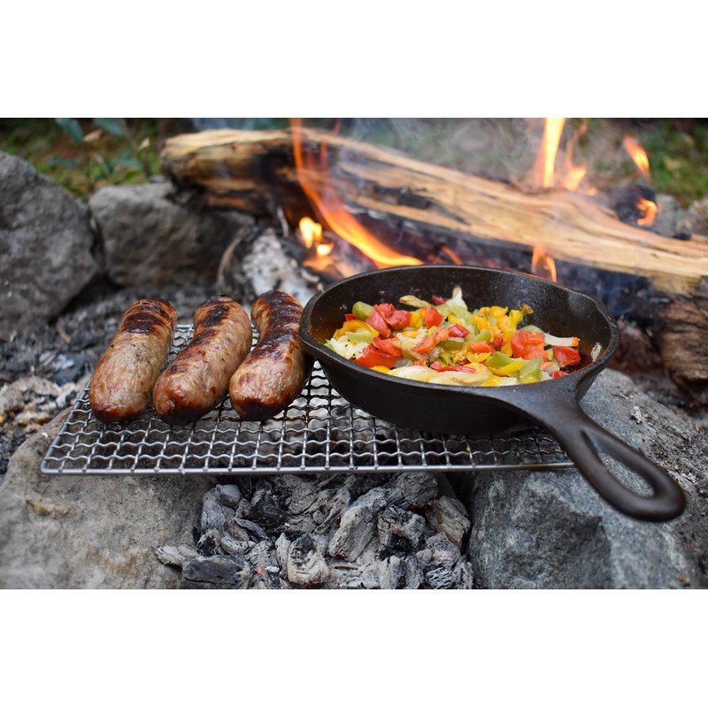 Woodsman Titanium Grill | The Original Ultralight Titanium Bushcraft Grill
