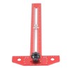 T Square Ruler Protractor for Crafting Aluminum Alloy Woodworking Scriber