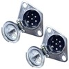 MONOSTORE Wiring Socket Wiring Socket RC Plug Hitch Carrier Connector