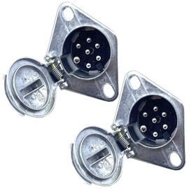 MONOSTORE Wiring Socket Wiring Socket RC Plug Hitch Carrier Connector Coupler Trailer Hitch Pin Tow 2pcs
