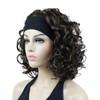 Lydell 12'' Curly Wavy Wigs for Women Girls Medium Length