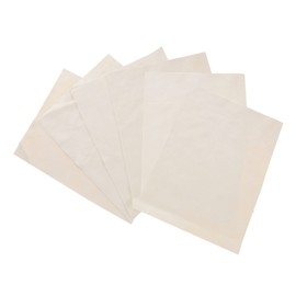 EXCEART 6 Sheets Ceramic Suede Chamois Leather Pottery Chamois Cloth for Drawing Pottery Clay Chamois Drying Pottery Kit Shammy Towel for Car Softer Chamois for Smoothing Tools Natural