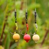 Hi-Viz Ronnie Boys Edition – Yellow Spinner Rig Hook (Sizes 4, 6, 8 – Barbed & Barbless) – META Terminal Tackle – Forged for Carp Rigs (Barbless, 6)