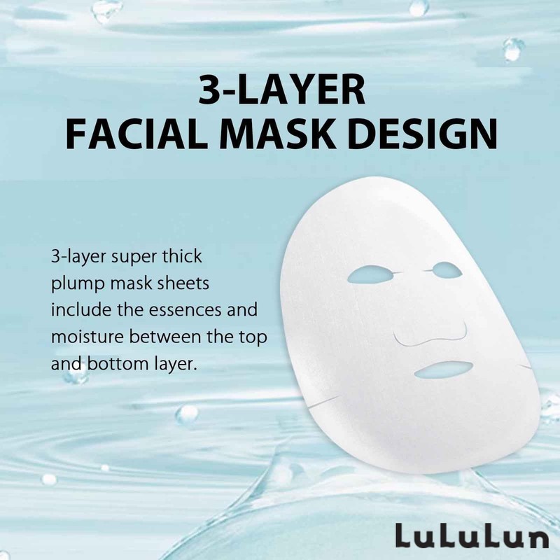 Face Mask, Face Pack, Premium Lulun, Snow (White Vanilla Scented),