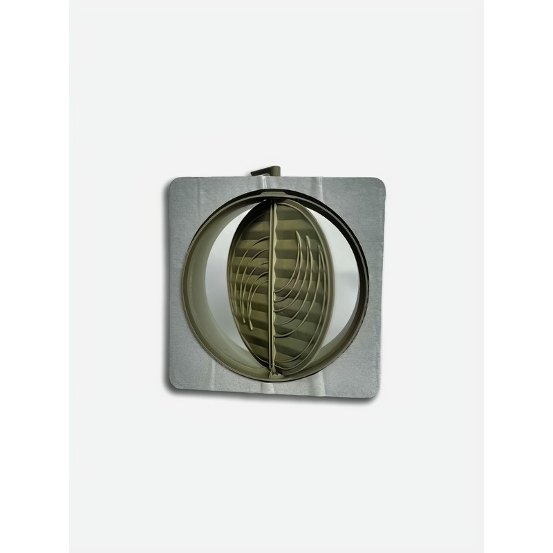 10" Inch Collar Duct Connector with Shutter for Flexible Aluminum