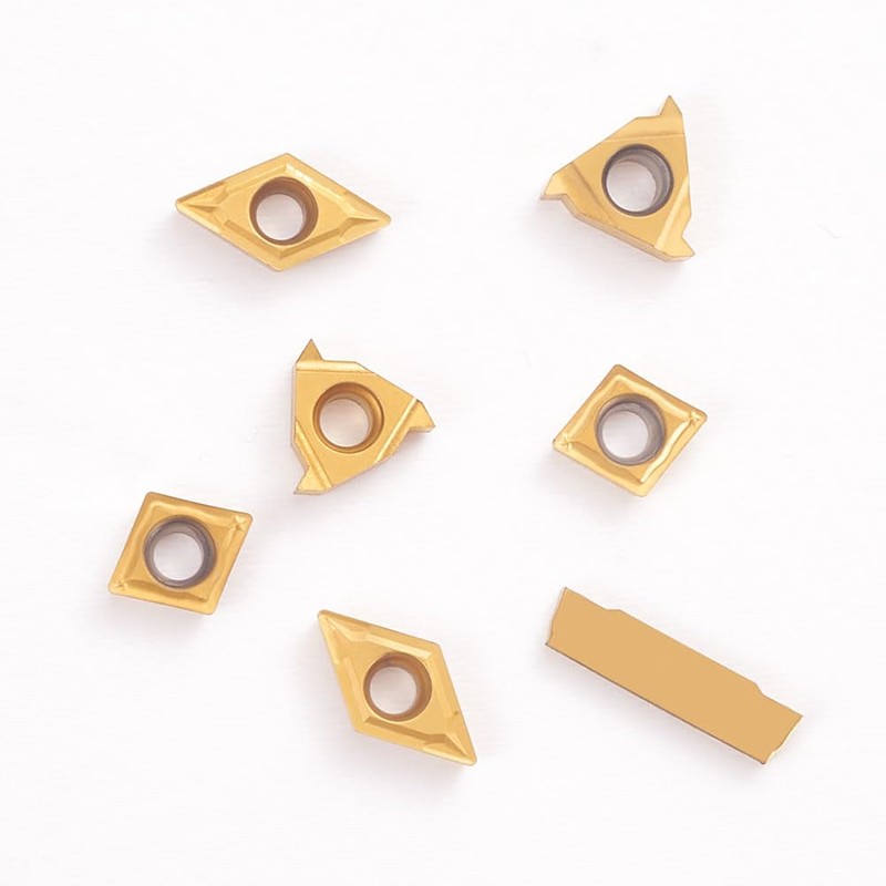 7pcs CNC Carbide Insert Cutter Indexable Lathe Milling Inserts Turning