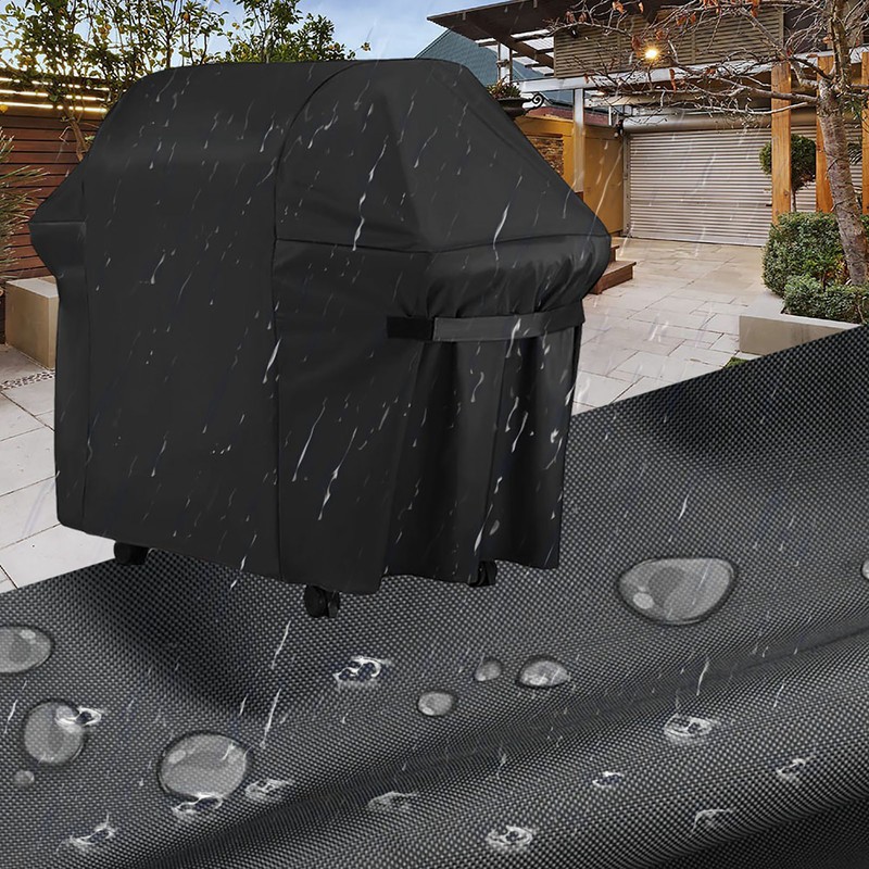 Outdoor Waterproof UV proof Barbecue Grill Cover Garden Stove Rainproof