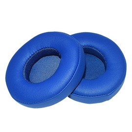Memory Foam Earpads Ear Pads Cushions Cups Compatible with Beats Solo 2, Beats Solo 3 Wireless Headphones (Blue)