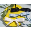 LFOUVRE 4pcs Hair Clips for Women Tassel Ribbon Bowknot with