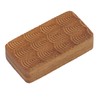 Fidget Slider Green Sandalwood Water Ripples Designed Magnetic Push Slider