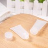 BENECREAT 30pcs 20ml Plastic Tube Flip Cap Frosted Easy Portable