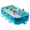 OTIIPOR Foldable Pool, Non-Inflatable Swimming Pool for Kids, Adults and
