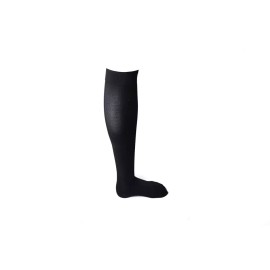 Proprio6 PROPRIOSOX KNEE HIGH FULL TOE BLACK ATHLETIC SOCK M - 6 Pack
