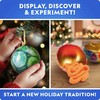 Blue Marble Science Surprise Christmas Ornaments – 4 Ornaments with