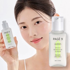 page nine Skin Booster Bakuchiol Spot Whitening Ampoule Hypoallergenic Niacinamide Vitamin C Pore Serum / 스킨부스터 바쿠치올 기미 미백 앰플 저자극 나이아신아마이드 비타민C 모공 세럼