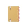 Delphonics Rolburn Notebook with Pocket, Schola, Mini (Light Yellow)