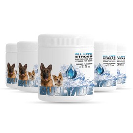 Bullyade Natural Dog Supplement with 18 Vitamins, Minerals & Electrolytes. Mixes with Water or Food. (Chicken 5 Pack)