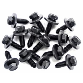 SFS Dodge Truck Body Bolts- 5/16-18 x 1" Long- 1/2" Hex- 7/8" Washer- 15 bolts- #172