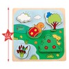 Rainbow Designs SD1701 Shape, Wooden Puzzle, spot The Dog Toy
