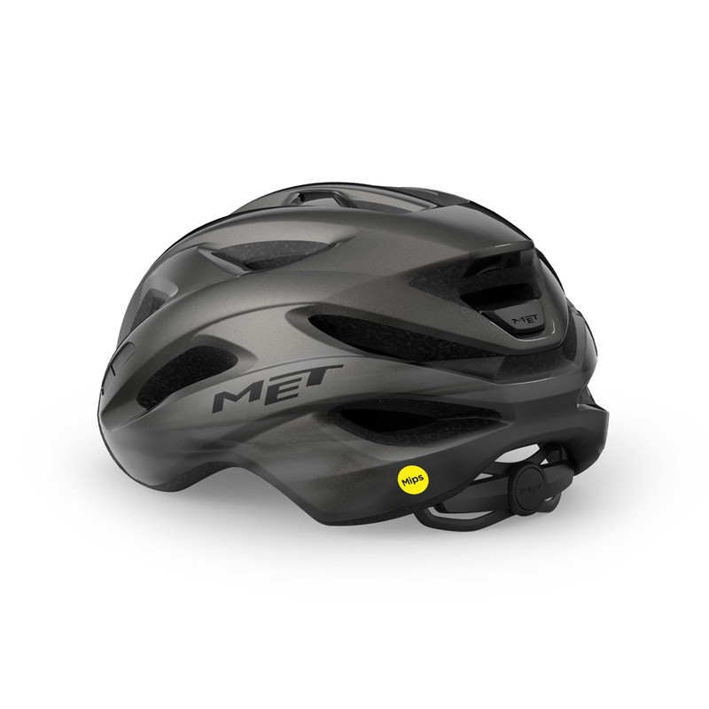 MET - Idolo MIPS Road Cycling Helmet In Titanium Size
