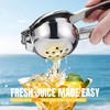 Sopito 304 Stainless Steel Lemon Squeezers Seedless Juicing for Kitchen