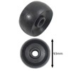 Boat/Jetski/Dinghy Trailer Single Roller Rubber 19.5mm Bore UBR33