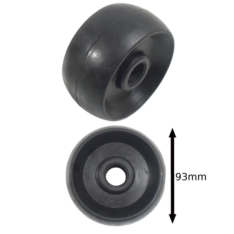 Boat/Jetski/Dinghy Trailer Single Roller Rubber 19.5mm Bore UBR33