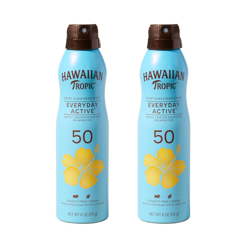 Hawaiian Tropic Island Sport - Protector solar en espray de