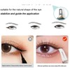 Eye Liner Makeup Tool, 2PC Eyeliner Brush Eyeliners Guide Tools,