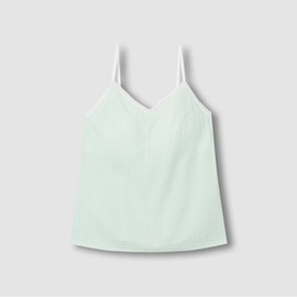 JAJU [JAJU] Women's Cotton Rayon Slip Top_Light Green