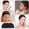 ZEYIYER 3PCS Crochet Hair Net, Hair Wrap for Sleeping Net