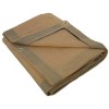 Zoro Select 5Wud3 Standard Duty Tarp, 6 X 8 Ft, 10 Mil, Tan, Polyethylene
