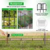 17ft(L) X 13in(H) Animal Barrier Fence, 12 Panels No Dig