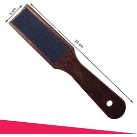 Foot Scrubber Massager feet File Single Side Wooden Handle Cracked Heel Rasp Grater Pedicure Hard Dead Skin Callus Professional Remover Scrub