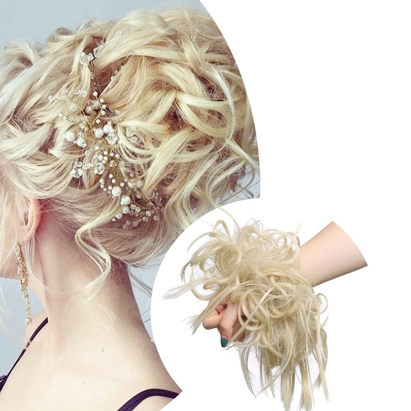 SEGO Messy Bun Bun Updo Hairpiece Hair Scrunchie Extensions Voluminous