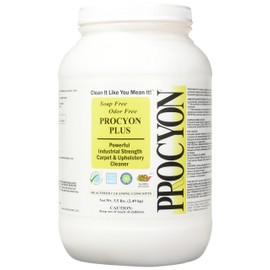 1 Each- 5.5 lb. Jar - Soap Free PROCYON PLUS Powder Carpet Cleaner