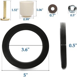 1pcs 385311652 RV Toilet Seal for 310 Toilet Parts - Compatible with RV 300, 310 and 320 Series Toilets - RV Toilet Seal Kit for Replacement Part